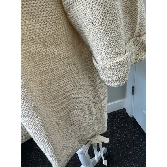 Womens XL Top NWT DKNY Jeans Sequin V-Neck Sweater Soft Light Comfortable - Picture 6 of 12